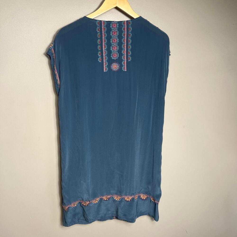 Sundance Garden Melody Beaded Embroidered Bohowestern Dress PS Petite Small - Picture 10 of 12